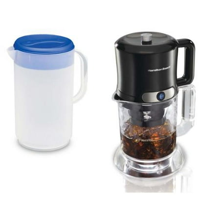 Hamilton Beach 40912R 2 Qt. Iced Coffee/Tea Maker Machine with 1 Gallon Pitcher - Walmart.com