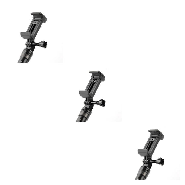 Seitruly Phone Holder ABS Compact Size Wrenches Bracket Stick Monopod Hiking Stable Structure Supplies Selfie Adapter Tripod Universal Type1