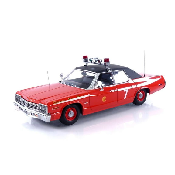 KK SCALE MODELS 1/18 - DODGE Monaco Chicago Fire Department - 1974