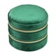 thumbnail image 5 of Estuche para Pendientes, Estuche para Baratijas, Caja de Terciopelo de Doble Capa, Portátil, para Viajes, Estuche para Joyas, para El Día de San Valen Verde, 5 of 8