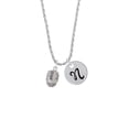 thumbnail image 2 of Delight Jewelry Silvertone Love, Faith, Pray, Peace, Joy, Hope Spinner Silvertone Script Initial Disc - N - Charm Necklace, 20"+3", 2 of 4