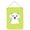 Multicolor, variant on Checkerboard Lime Green Maltese Wall or Door Hanging Prints