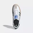 thumbnail image 2 of Ad-id-as Samba OG Shoes Original Sneakers Cloud White/Green IE3437 US 4-12, 2 of 6
