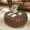 Round-Walnut, variant on Lift Top Coffee Table with Hidden Storage, 31 inch Solid Wood Fluted Design for Small Space Living Room, Walnut