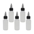 thumbnail image 4 of 5Pcs pet Empty Bottle Dispenser Sample Bottles Model Painting Pointed with Twist Caps Reusable Paint Bottle for Liquids ink , 30ml, 4 of 7