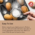thumbnail image 4 of Madeleines Mold de Buyer antiadherentes para hornear 12 magdalenas, 4 of 6