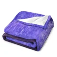 thumbnail image 3 of Wisteria anime lavender purple forest Throw Blanket Cute Plaid Soft Big Retros Blankets, 3 of 6