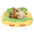 thumbnail image 2 of Nido para mascotas de moda, lindo nido para mascotas suave con forma de perrito caliente, integración perfecta, 2 of 8
