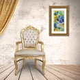 thumbnail image 3 of Loreth, Lanie 11x18 Gold Ornate Wood Framed with Double Matting Museum Art Print Titled - Summer Sonata II, 3 of 4