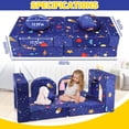 thumbnail image 2 of Kids Play Couch Foam-Filled Modular and Convertible Sectional Sofa with 8 Pcs and Cushions, 2 of 7