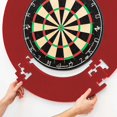 thumbnail image 3 of Visland Splicing Dart Board Wall Protector EVA Dart Backboard Red Wall Protection Ring Universal Dart Surround Dart Board Accessories, 3 of 7
