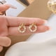 thumbnail image 2 of Pendientes de lazo brillantes para mujer, cadena de diamantes de imitación, pendientes de borla, joyería de lágrima de hada de cristal, regalos para su vestido de fiesta, 2 of 5