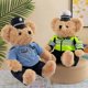 thumbnail image 5 of Police Teddy Bear Plush Bear Toy Stuffed Animal Furry Traffic Officer Bear Plush Toy For Kids Adults, 5 of 5