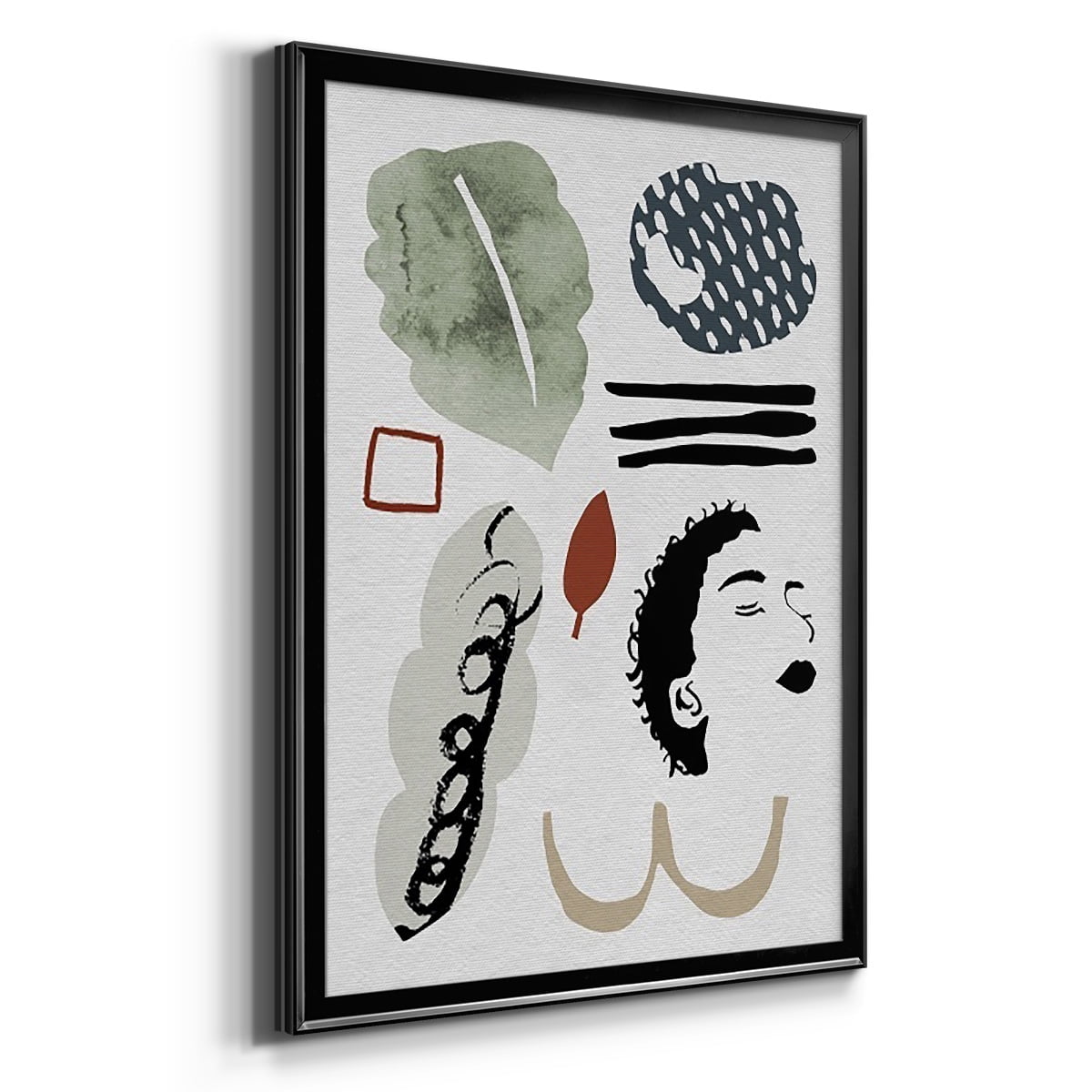 Collected Mindfulness III Premium Framed Print, in Gold, Black, or Silver - Ready to Hang