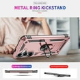 thumbnail image 2 of Decase Compatible with Samsung Galaxy S25+ 2025 Case+1-Pack Tempered Screen Protector, Military Grade Drop Protection Cover with 360° Rotating Kickstand, Heavy Duty Shockproof Phone Case,Rosegold, 2 of 7