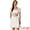 White, variant on DARING DIVA Corset Short Square Neck Puff Sleeve Floral Lace Up Dress L White
