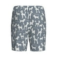 thumbnail image 4 of Yiaed Poodle Dog for Men's Soft Sleep Pajama Short Lounging Pajama Shorts-X-Large, 4 of 8