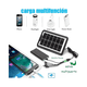 thumbnail image 4 of Multifunción Panel Solar Cargador Portatil 3w Celular Usb Xtellar Negro, 4 of 4