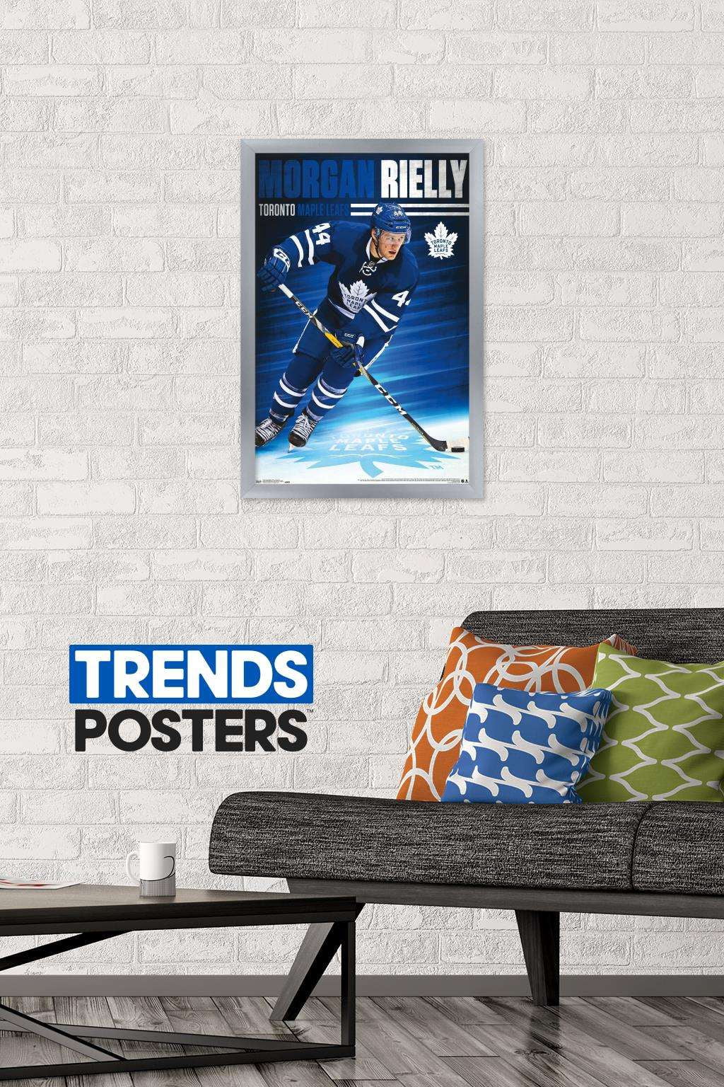 NHL Toronto Maple Leafs - Morgan Rielly 16 Wall Poster, 14.725" x 22.375", Framed