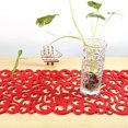 thumbnail image 2 of Placemat Placemat 7 Colors Rectangular Felt Tablecloth Runner Placemats Placemats Household Decorations New(light Coffee), 2 of 4