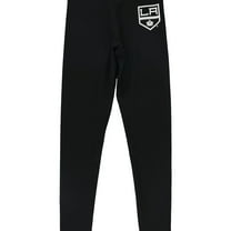 Touch Womens LA Kings Stretch Compression Athletic Pants, Black, Medium