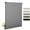 Blackout Gray, variant on BERISSA Cordless Blackout No Drill Cellular Shades Thermal Insulated Easy Install No Tools Pull Down Honeycomb Blinds for indoor windows Bedroom Kitchen Apartment,34.5"W X 64"H,White