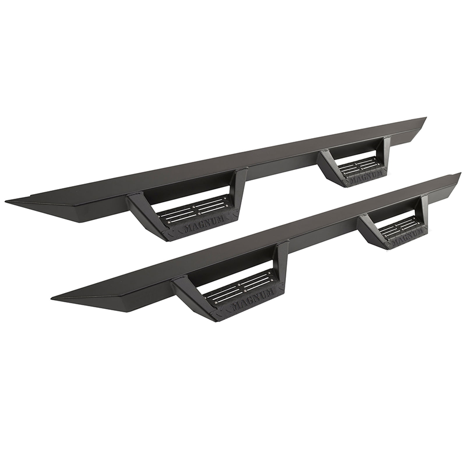 Raptor Series Magnum RT Gen 2 GTS31DG Drop Side Steps Running Boards Black for Crew Cab 2016-2018 Ram 1500 2016-2020 2500 3500