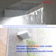 thumbnail image 4 of Lámpara de pared impermeable al aire libre del jardín del sensor de movimiento PIR de la luz accionada solar de la aleación de aluminio 48 LED, 4 of 8