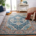 thumbnail image 2 of SAFAVIEH Phoenix Christopher Floral Area Rug, Ivory/Blue, 10' x 14', 2 of 9
