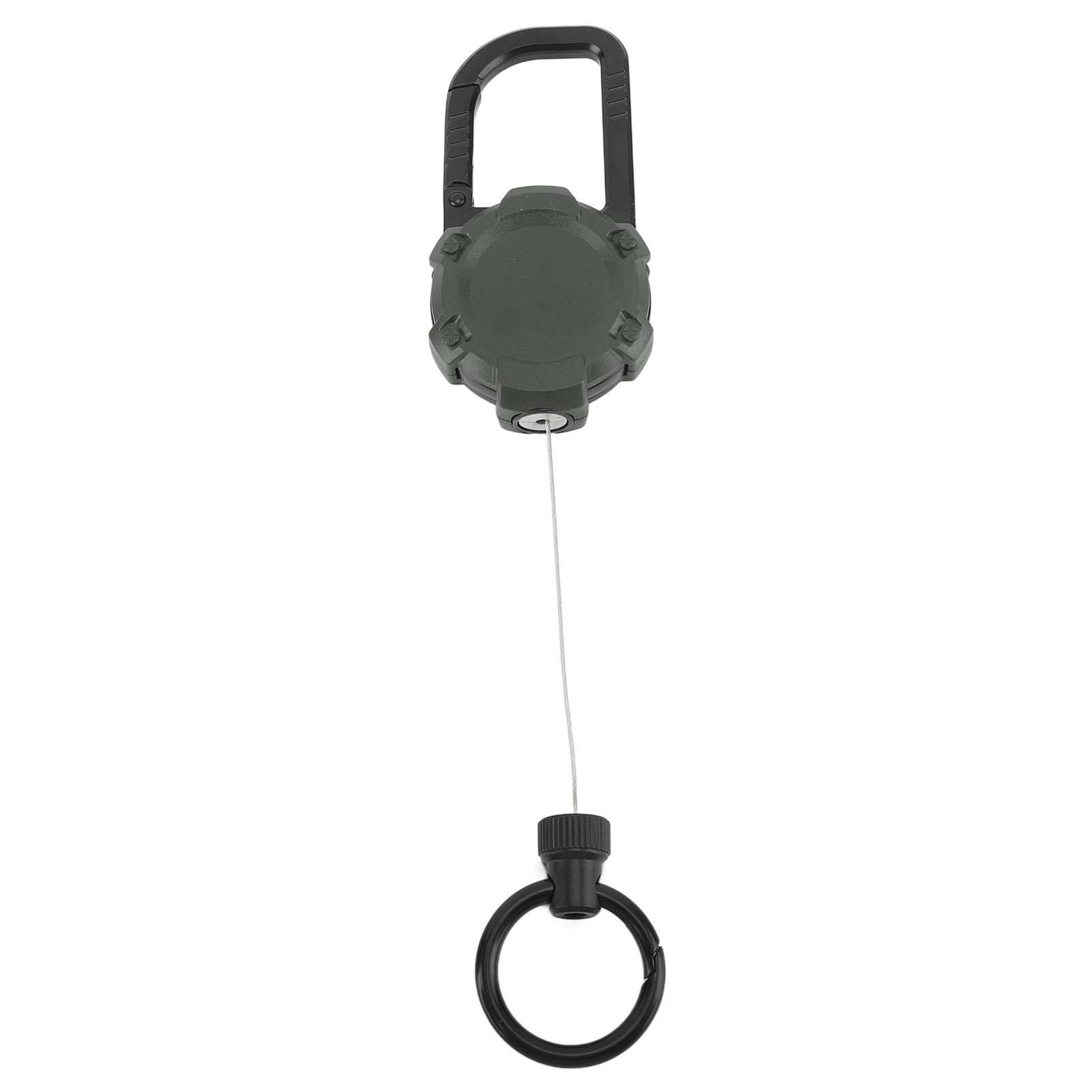 Heavy Duty Retractable Keychain: 70cm Steel Wire, Magnetic Quick Release, Anti,Loss  Durable