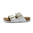 thumbnail image 3 of YOYO womens Soft Footbed - Leather,Colorful white snake pattern(US 7-7.5/EU 38), 3 of 5