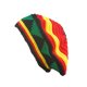 thumbnail image 1 of Guardurnaity Gorro de calavera holgado, cálido y moderno, gorro de punto a prueba de viento con rayas de arcoíris para cualquier ocasión Sombreros Verde Negro M (56-58 cm), 1 of 6