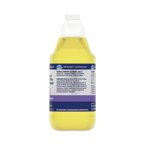 Manual Pot/pan Dish Detergent, Lemon, 4/carton | Bundle of 2