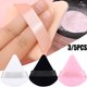 thumbnail image 2 of Esponja de terciopelo para maquillaje Facial, herramienta de maquillaje de belleza Facial Suave y Lisa, de 2/3/5 piezas Gao Jinjia LED, 2 of 2