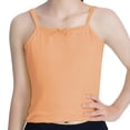 thumbnail image 2 of XXWXYD Toddler Girls Sleeveless Tank Top, Soft Bow Detail Solid Color Breathable Undershirt, Summer Dance Wear Cute Comfort Fit for Kids, 2 of 5