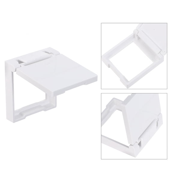 VERDANVERSE White Button Cover with for Industrial and Home Applications