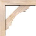 thumbnail image 3 of Ekena Millwork 7 1/2"W x 38"D x 38"H Olympic Block Smooth Bracket w/ Offset Brace, Douglas Fir, 3 of 25