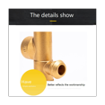 thumbnail image 5 of DN20 Brass Drain Valves Male Thread Automatic Drain Valves Industrial Valves Male Thread Two-Way, 5 of 5
