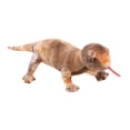 thumbnail image 3 of Animal de peluche lagarto decoración compañero suave dibujos animados abrazable lindo realista Marrón, 3 of 9