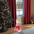 thumbnail image 4 of Festive Party Dress With Bowknot And Layered Skirt For Holiday Celebration, 4 of 6