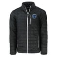 thumbnail image 2 of Men's-Cutter & Buck  Black Sporting Kansas City Rainier PrimaLoft Eco Insulated Full-Zip Puffer Jacket, 2 of 3