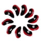 thumbnail image 2 of Paquete de 1 fundas de golf con etiquetas para números, de neopreno, ligeras y duraderas. Negro + Rojo, 2 of 9