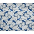 thumbnail image 4 of oneOone Polyester Lycra Blue Fabric Koi Fish Ocean Sewing Craft Projects Fabric Prints By Yard 56 Inch Wide, 4 of 4