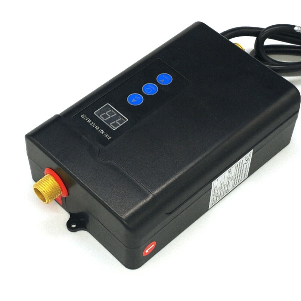Electric Hot Water Heater Instant Boiler On Demand Tankless with Remote Control for homes, kitchens, apartments