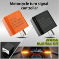 thumbnail image 4 of Soumake 2 Pin LED Flasher Motorcycle Turn Signal Indicator 12V Flash Relay Motorbike Accessories, 4 of 8