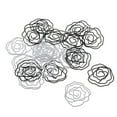 thumbnail image 2 of Paquete de 20 res de forma de flor rosa Archivo de clips de papel Clips de papel Clips de Papelería de oficina, 2 of 6