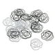thumbnail image 2 of 20pc Rose Flower Clips De Papel Marcador De Libro Binder Clip Clip De Recibo, 2 of 6