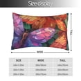 thumbnail image 2 of KLL Colorful Butterfly Cluster Pillow Covers Envelope Closure,Super Soft and Cozy Fuzzy Fleece Pillow Case Cover 20"x30", 2 of 5