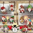 thumbnail image 2 of 24Pcs Santa Claus Hanging Decorations, Christmas Party Supplies, 2 of 6