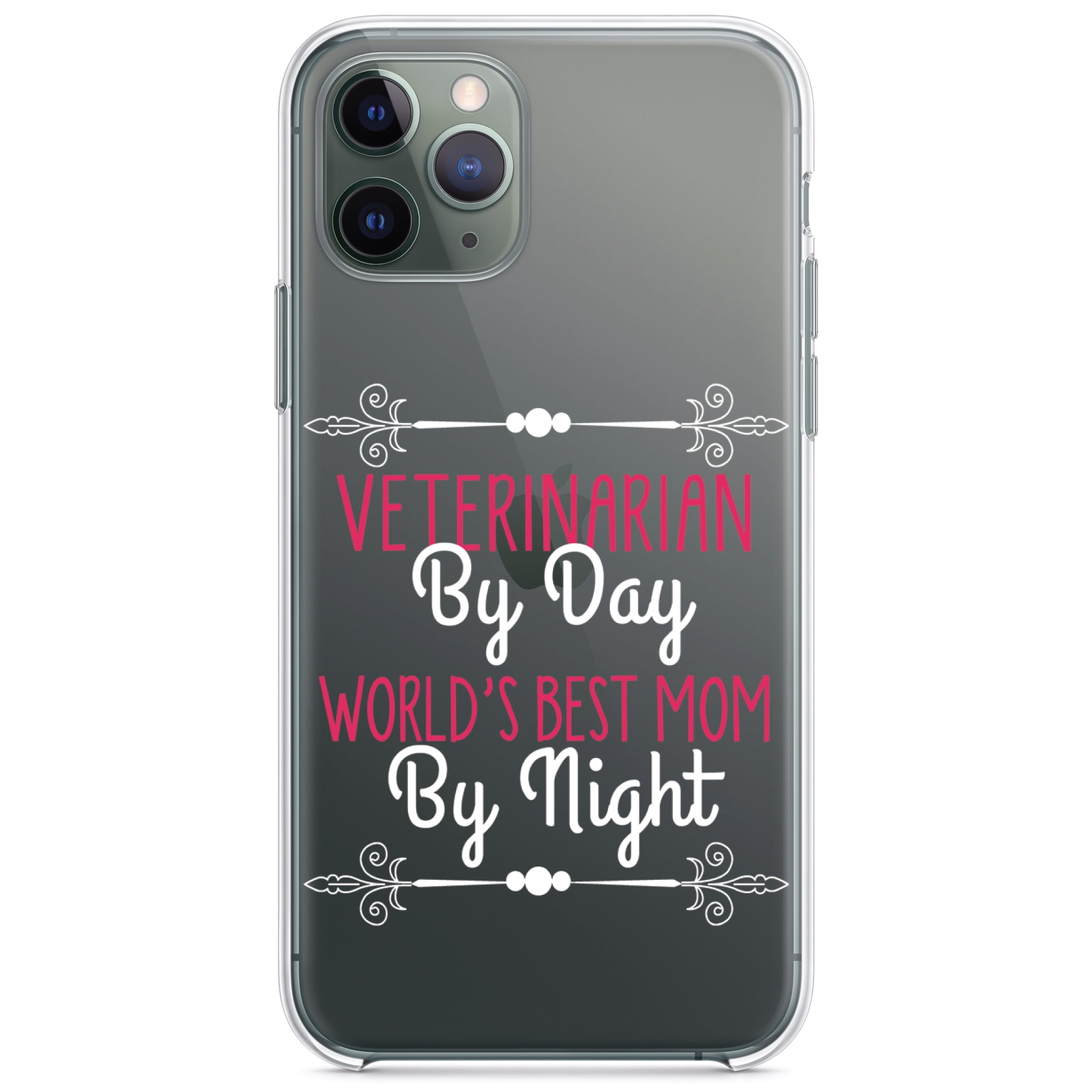 Distinctink Clear Shockproof Hybrid Case For Iphone 11 Pro Max 6 5 Screen Tpu Bumper Acrylic Back Tempered Glass Screen Protector Sometimes I Do It Twice A Day Workout Walmart Com